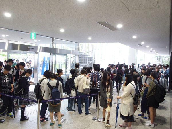 キャンパス説明会開催前のようす