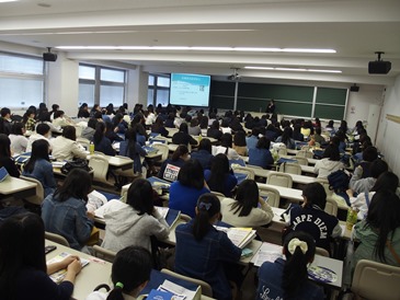 短期大学部全体説明会場