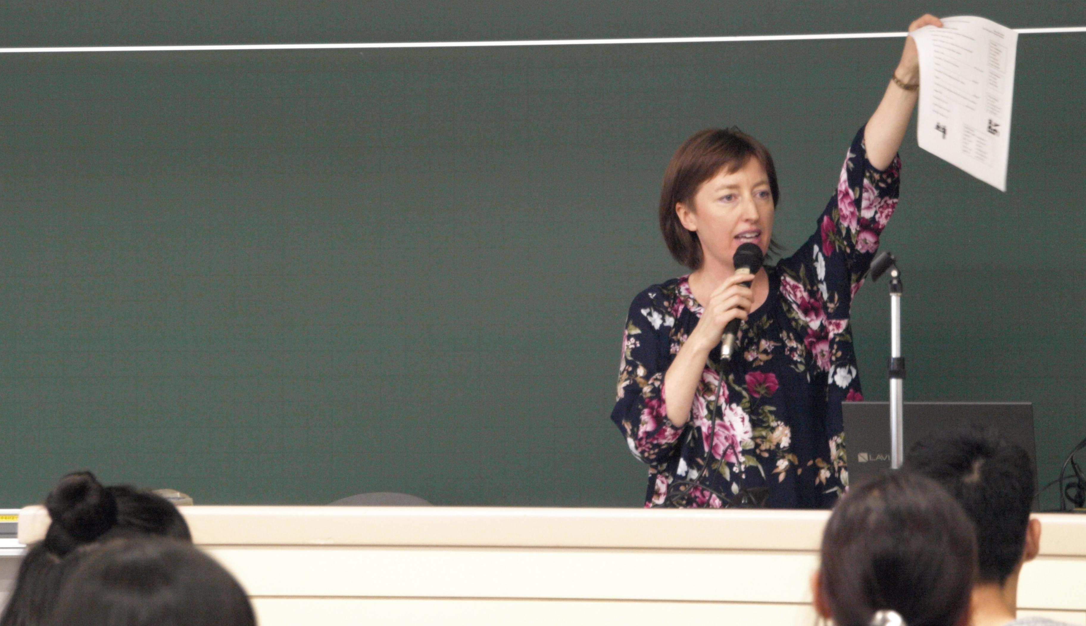 短期大学部英文学科の模擬講義